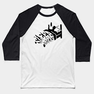 Sleep Rocks Baseball T-Shirt